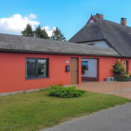 Ferienwohnung Im Roten Haus Stahlbrode Esterno foto