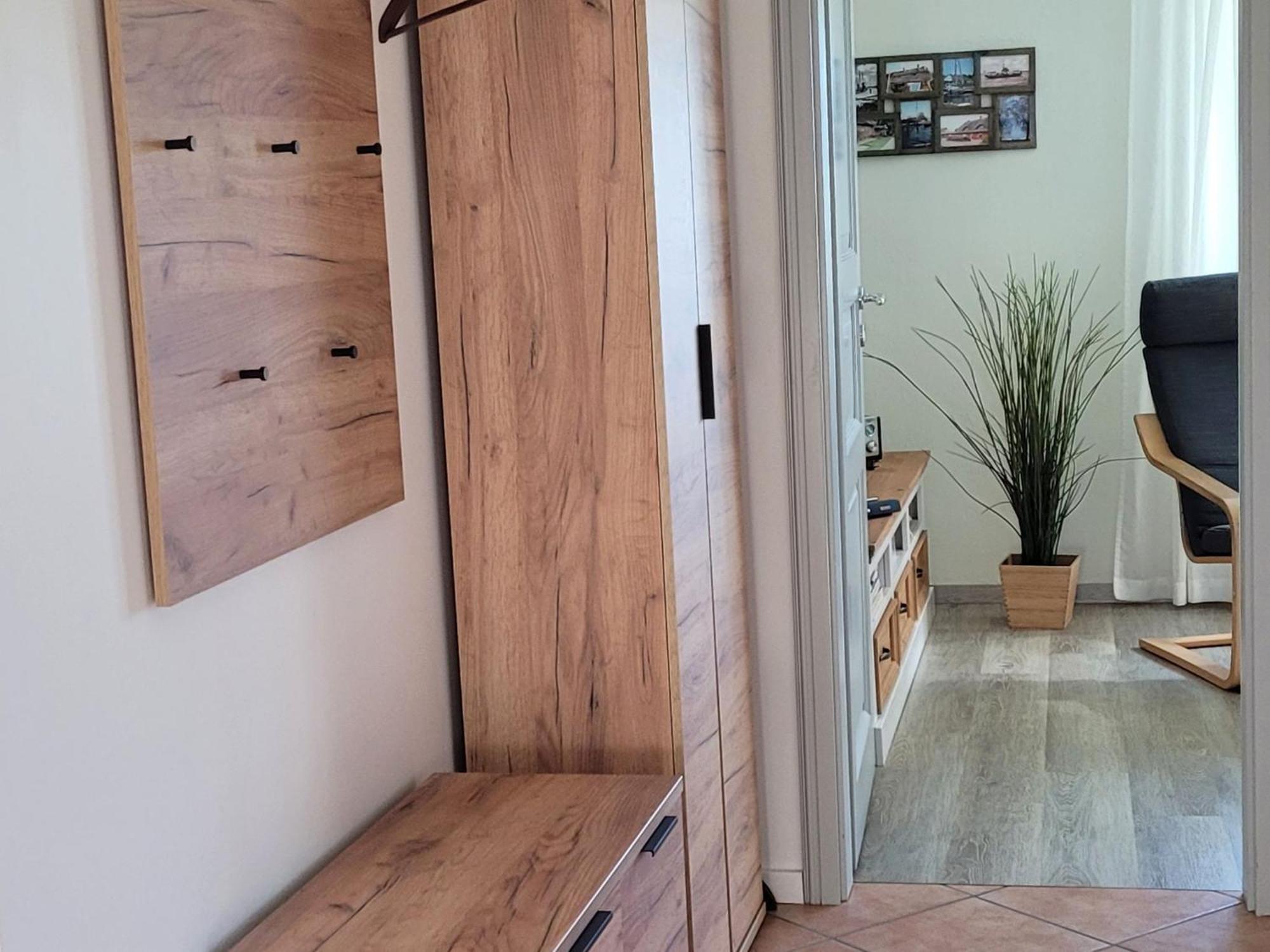 Ferienwohnung Im Roten Haus Stahlbrode Esterno foto
